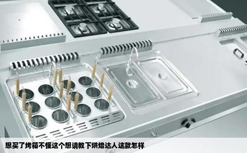 想买了烤箱不懂这个想请教下烘焙达人这款怎样