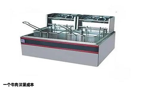 一个牛肉汉堡成本