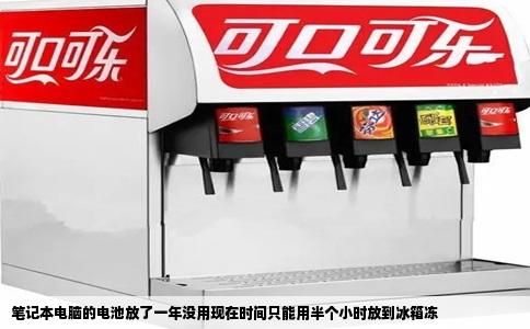 笔记本电脑的电池放了一年没用现在时间只能用半个小时放到冰箱冻