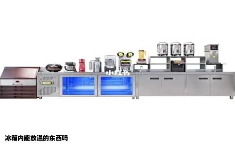 冰箱内能放温的东西吗