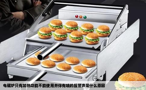 电磁炉只有加热功能不能使用并伴有嘀的报警声是什么原因