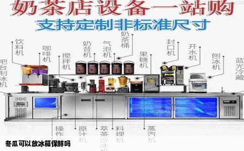 冬瓜可以放冰箱保鲜吗