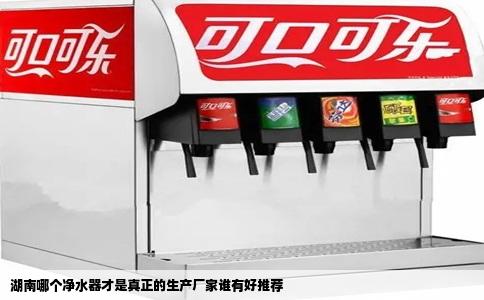 湖南哪个净水器才是真正的生产厂家谁有好推荐