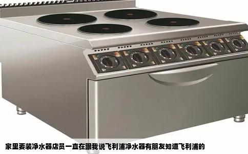 家里要装净水器店员一直在跟我说飞利浦净水器有朋友知道飞利浦的