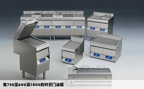 宽750深600高1800的对开门冰箱