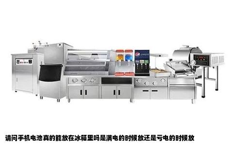 请问手机电池真的能放在冰箱里吗是满电的时候放还是亏电的时候放