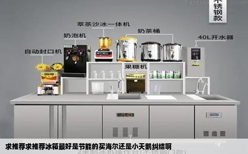 求推荐求推荐冰箱最好是节能的买海尔还是小天鹅纠结啊