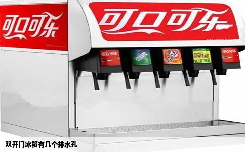 双开门冰箱有几个排水孔