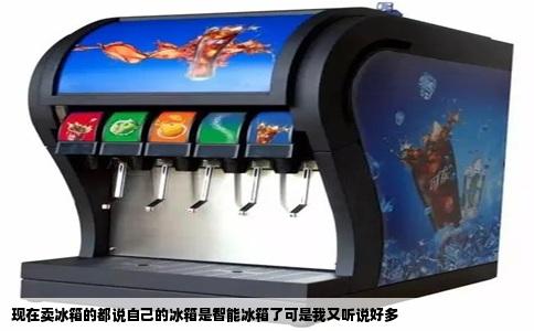 现在卖冰箱的都说自己的冰箱是智能冰箱了可是我又听说好多