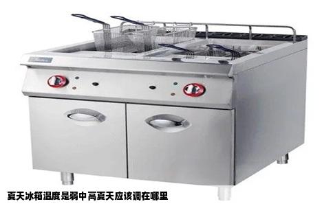 夏天冰箱温度是弱中高夏天应该调在哪里