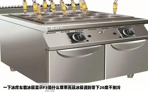 一下冰虎车载冰箱显示F3是什么意思而且冰箱调到零下20度不制冷