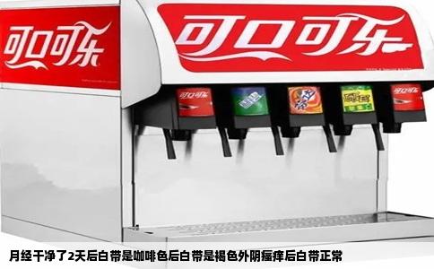 月经干净了2天后白带是咖啡色后白带是褐色外阴瘙痒后白带正常